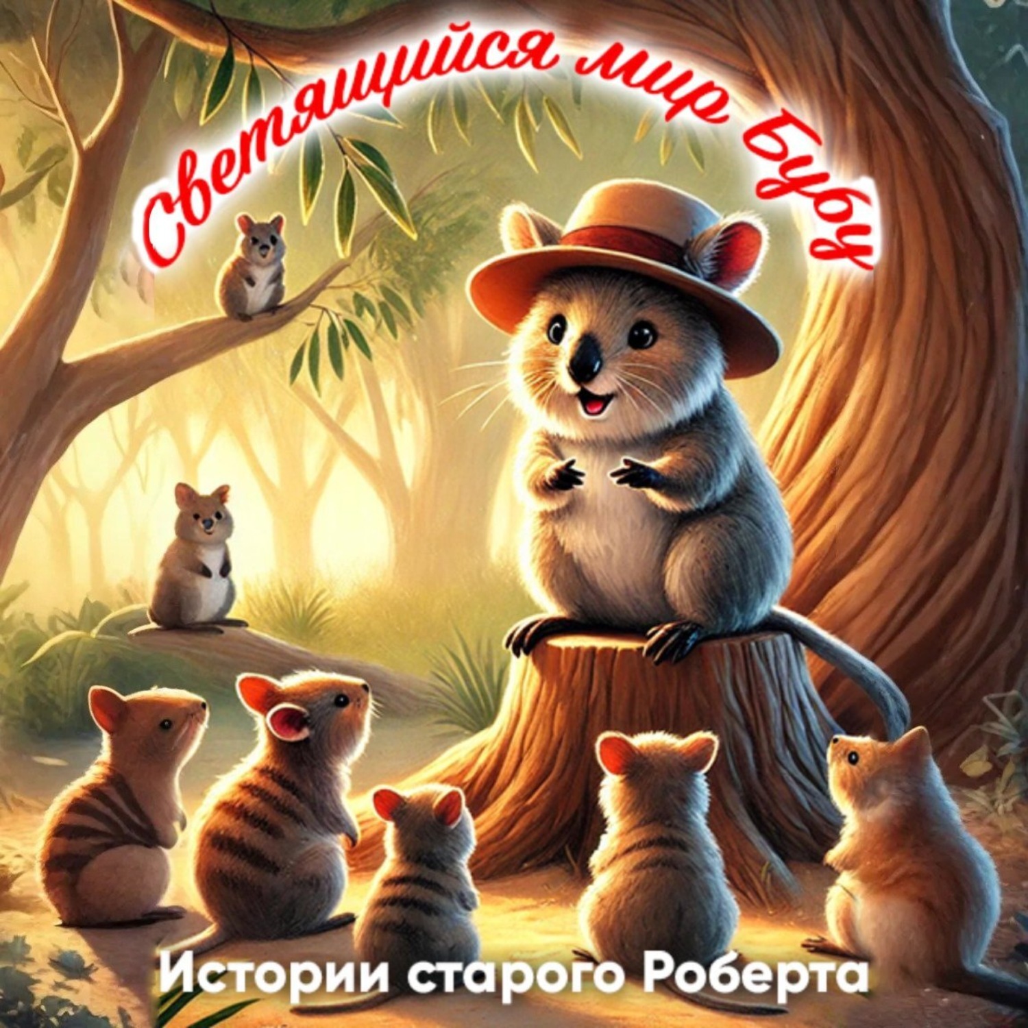 Обложка книги «Светящийся мир Бубу. Истории старого Роберта»