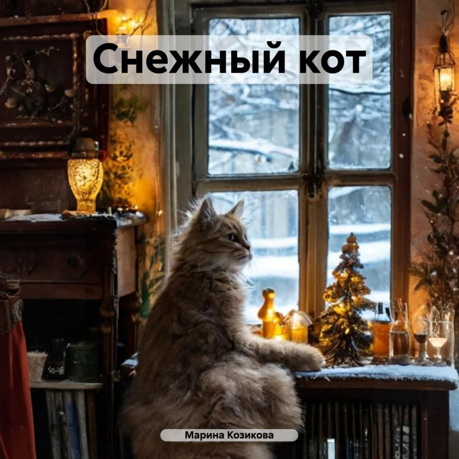 Обложка книги «Снежный кот»
