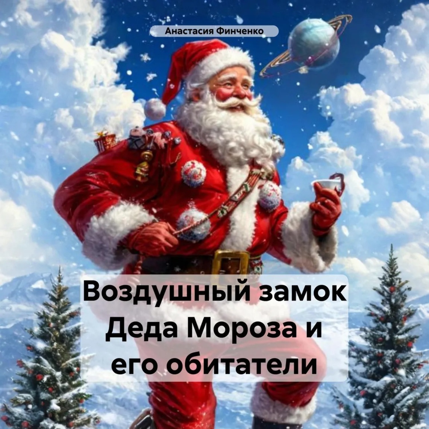 Обложка книги «Воздушный замок Деда Мороза и его обитатели»