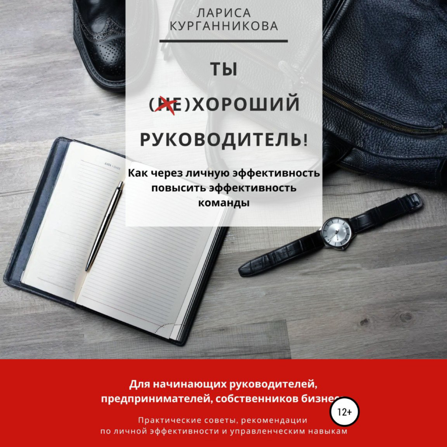 Обложка книги «Ты (не)хороший руководитель. Как через личную эффективность повысить эффективность команды»