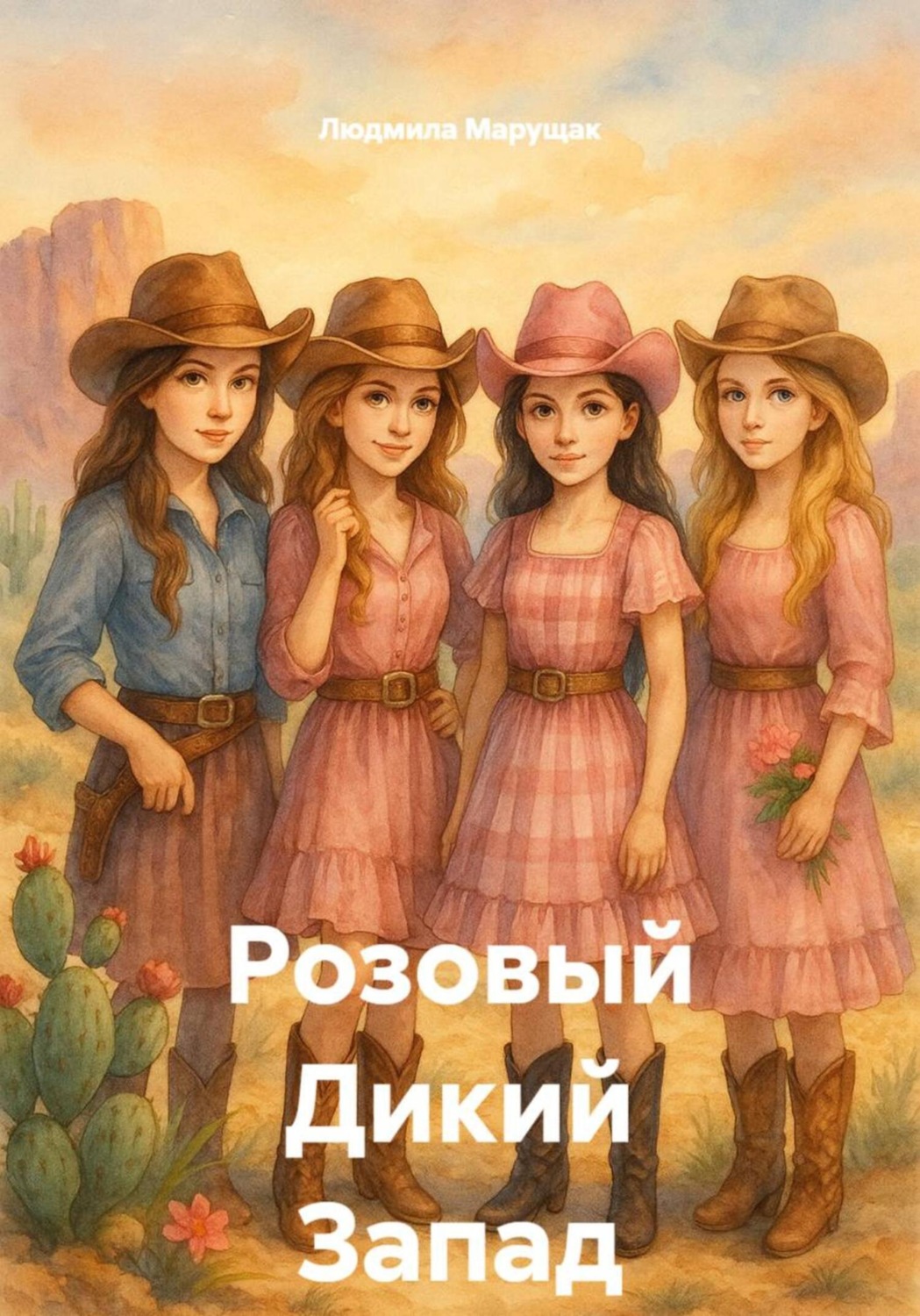 Обложка книги «Розовый Дикий Запад»
