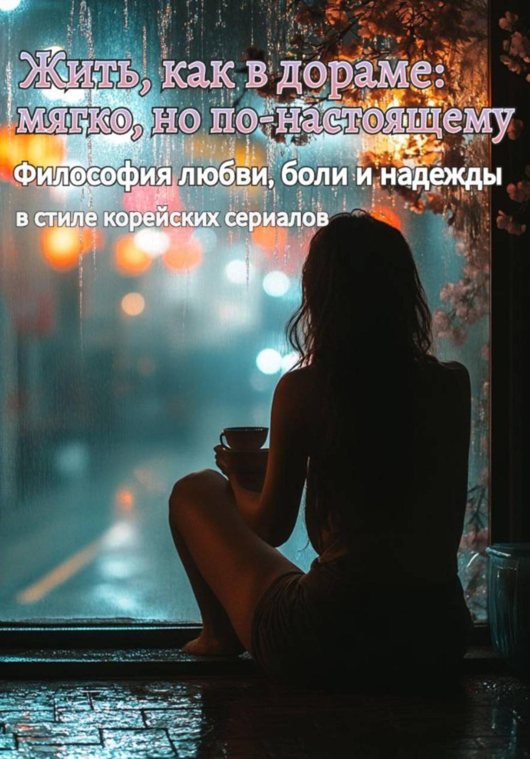 Обложка книги «Жить, как в дораме: мягко, но по-настоящему Философия любви, боли и надежды в стиле корейских сериалов»