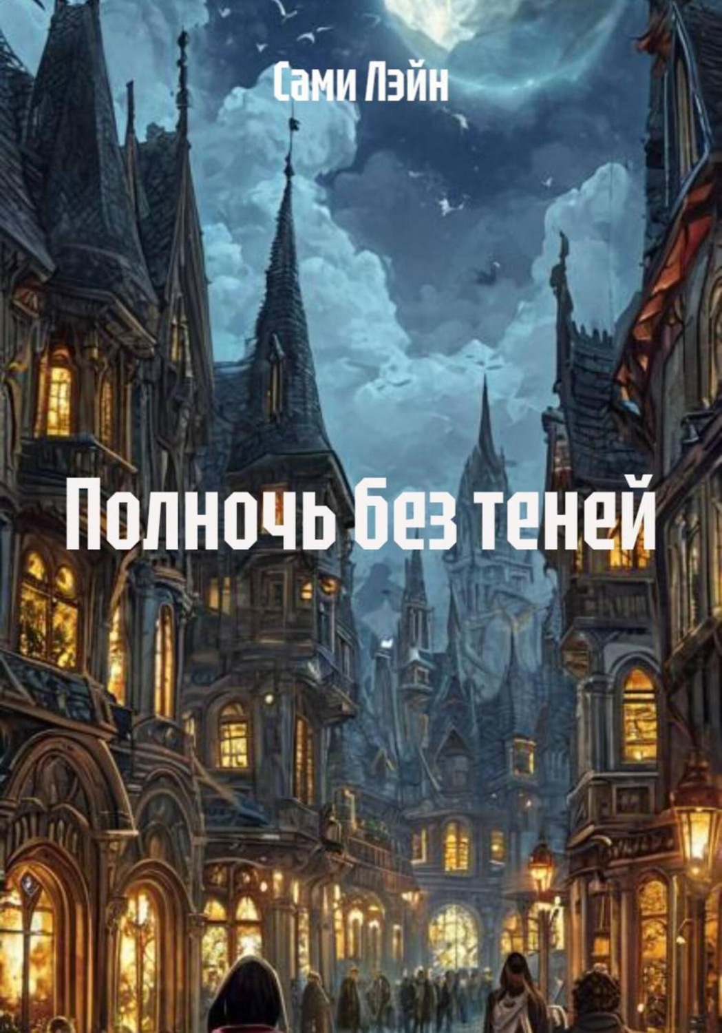 Обложка книги «Полночь без теней»