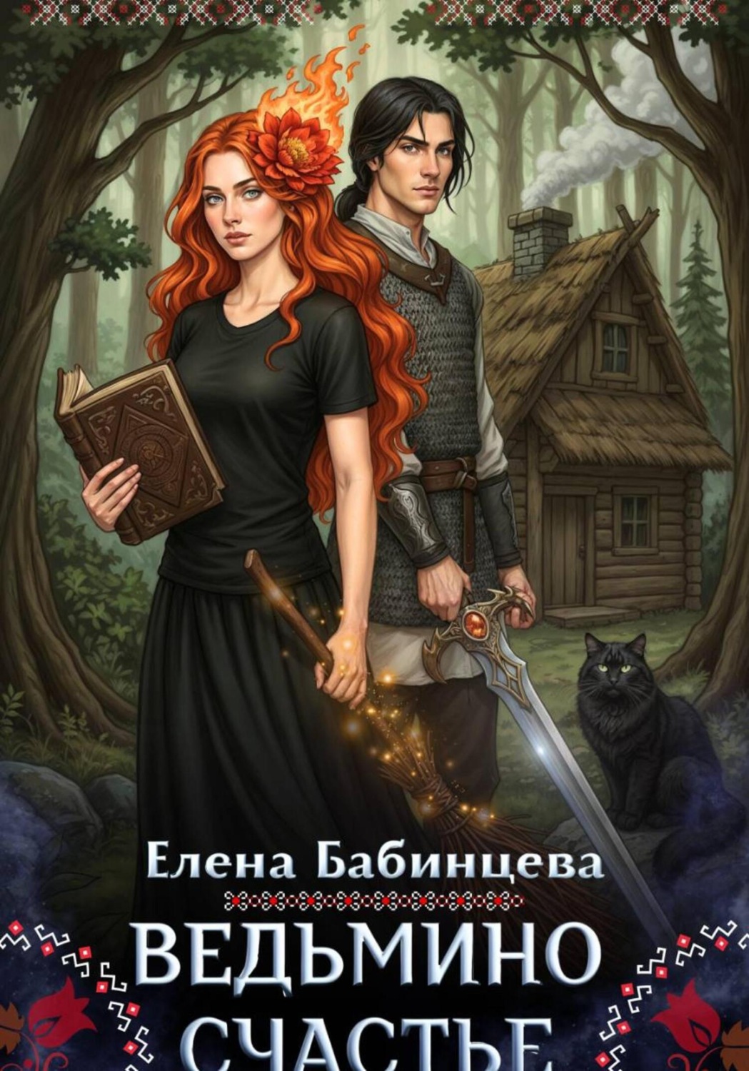 Обложка книги «Ведьмино Счастье»