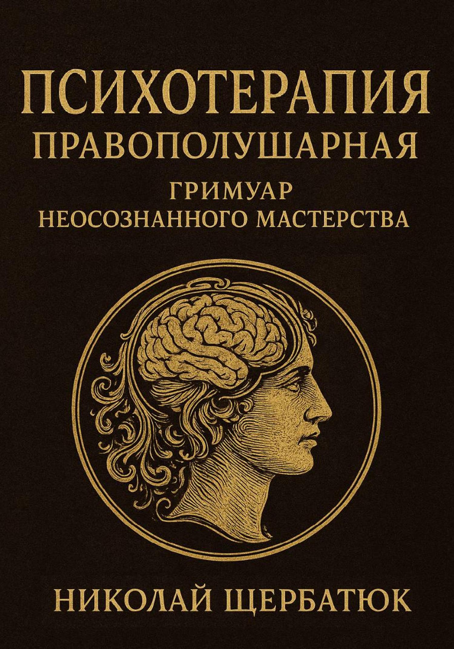 Обложка книги «Психотерапия Правополушарная: Гримуар Неосознанного Мастерства»