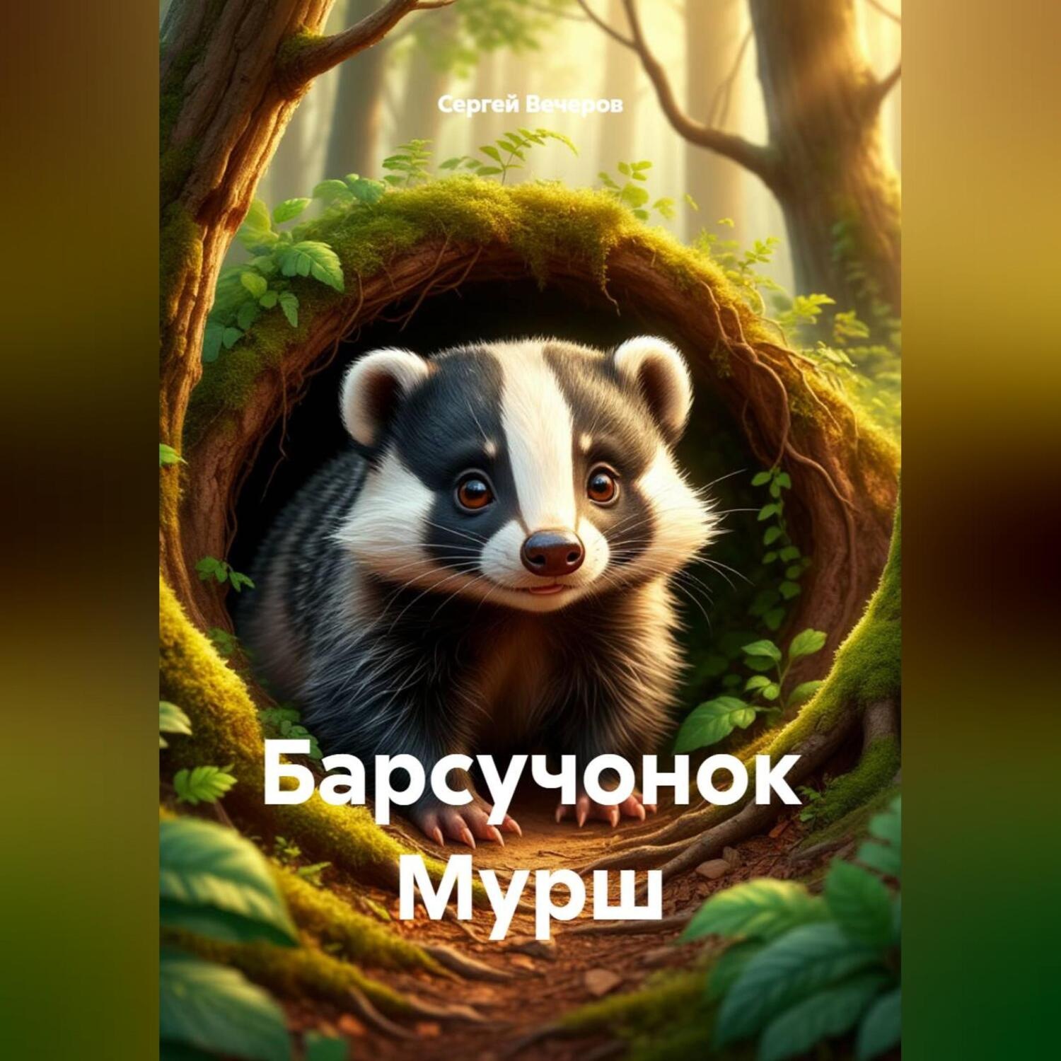 Обложка книги «Барсучонок Мурш»