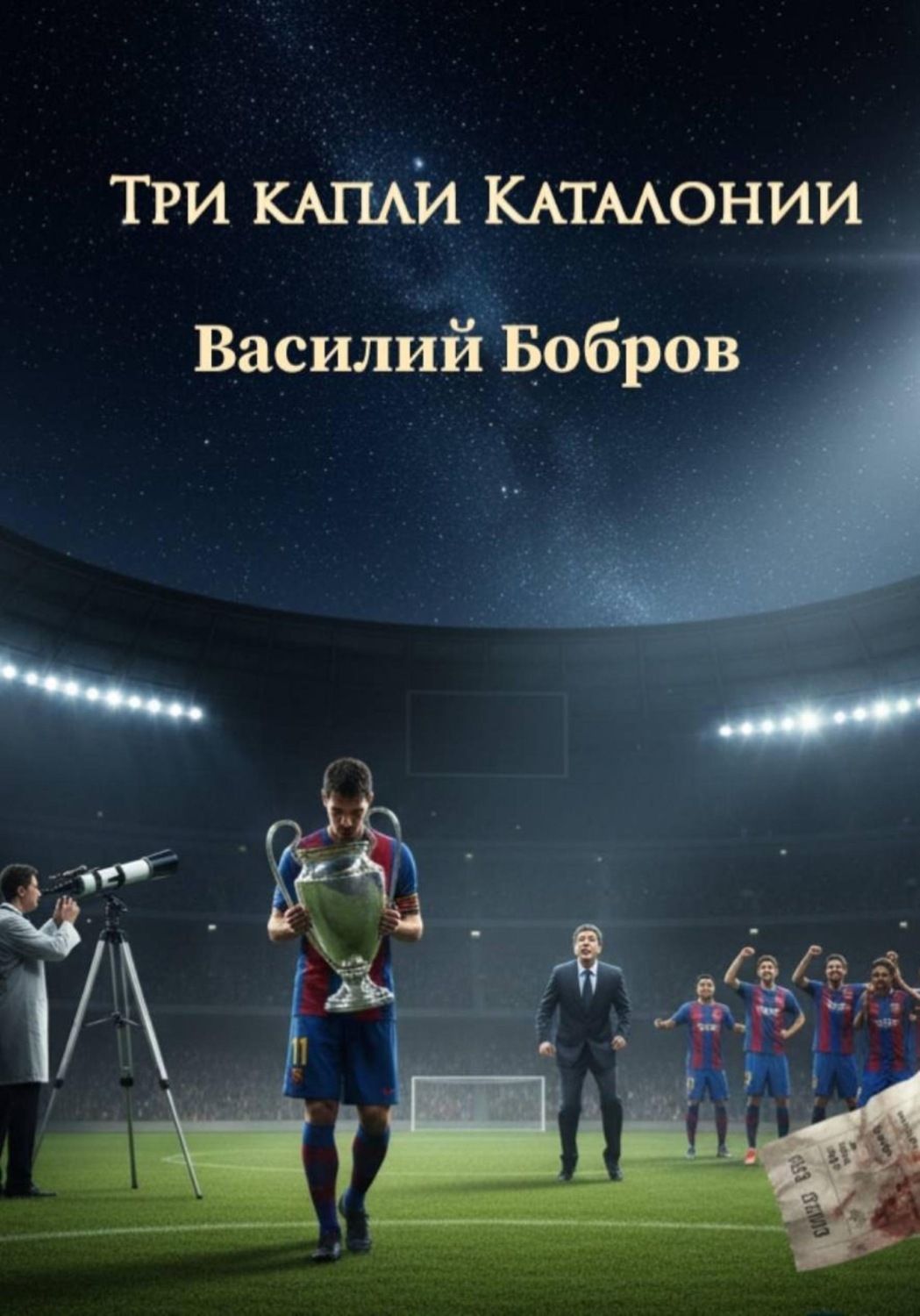 Обложка книги «Три капли Каталонии»