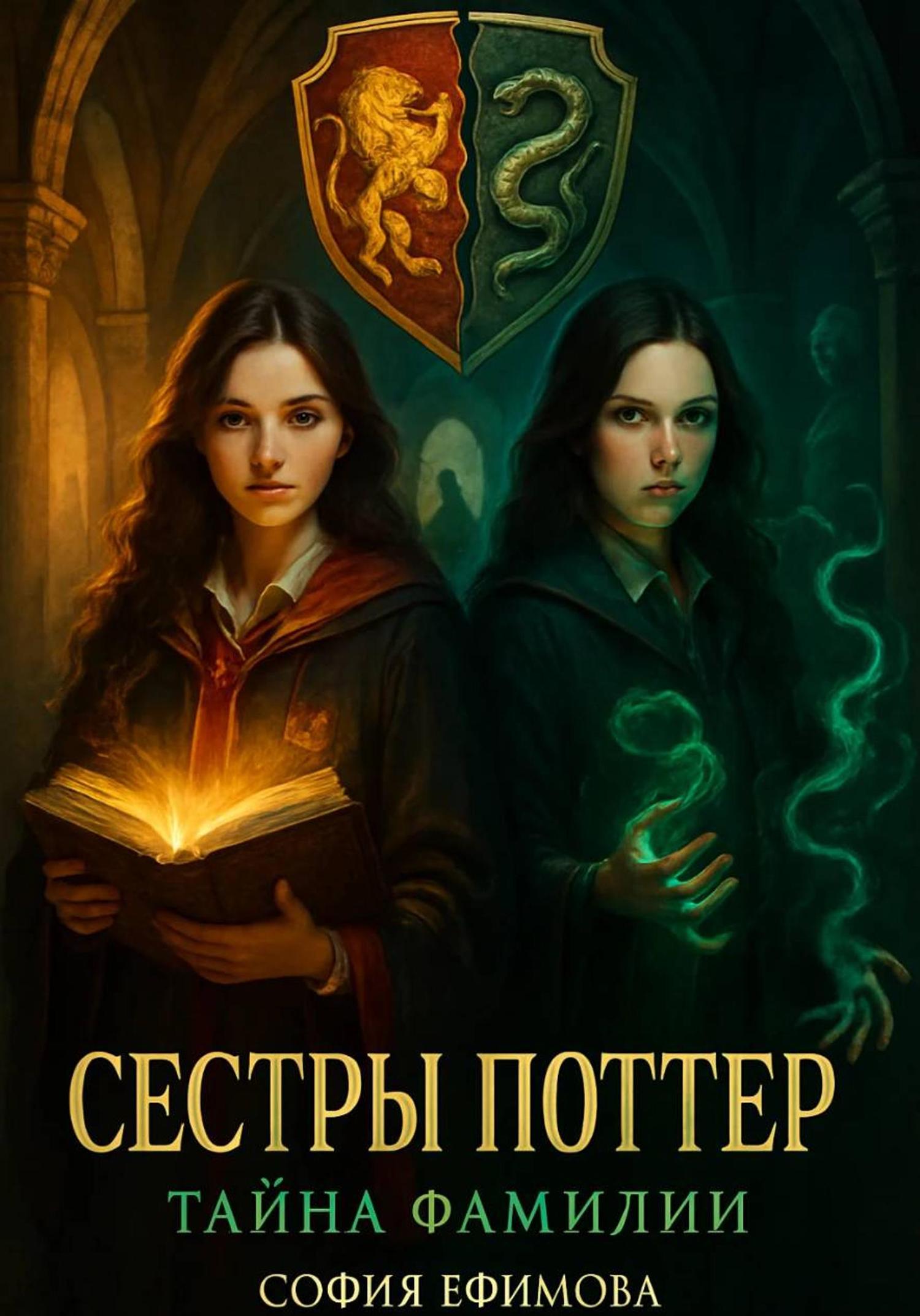 Обложка книги «Сестры Поттер. Тайна фамилии»