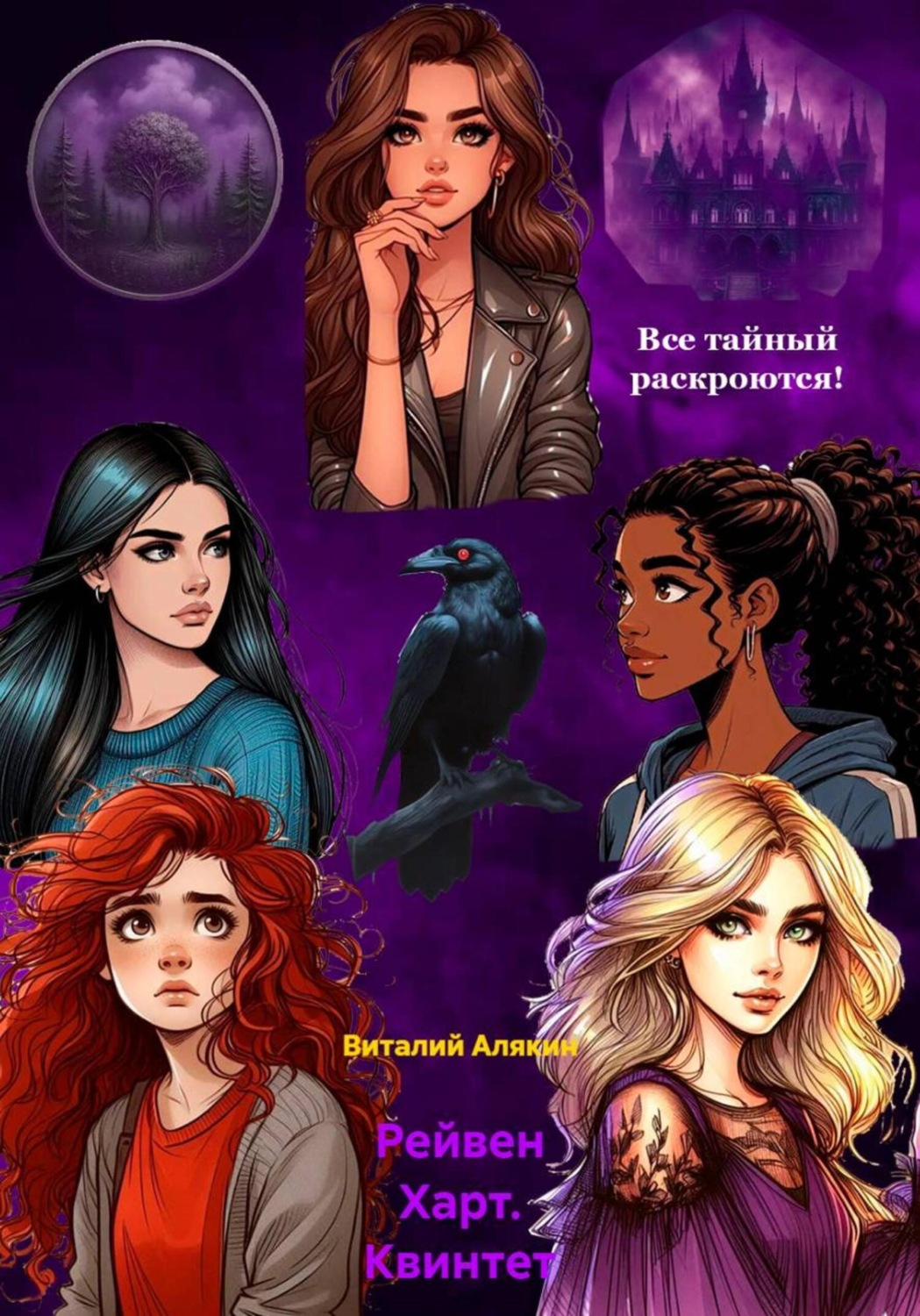Обложка книги «Рейвен Харт. Квинтет»
