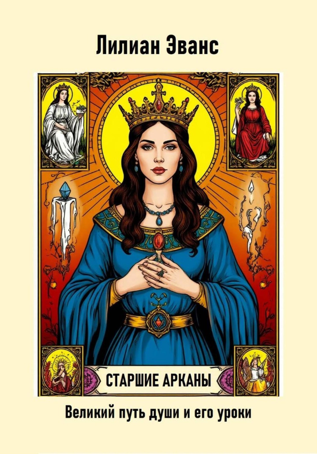 Обложка книги «Старшие арканы. Великий путь души и его уроки»