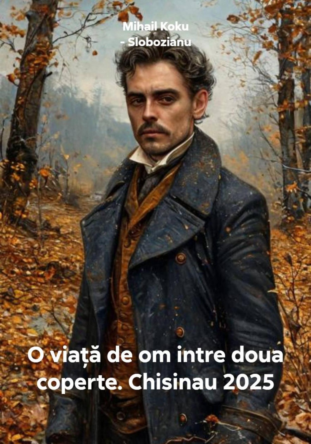 Обложка книги «O viață de om intre doua coperte. Chisinau 2025»