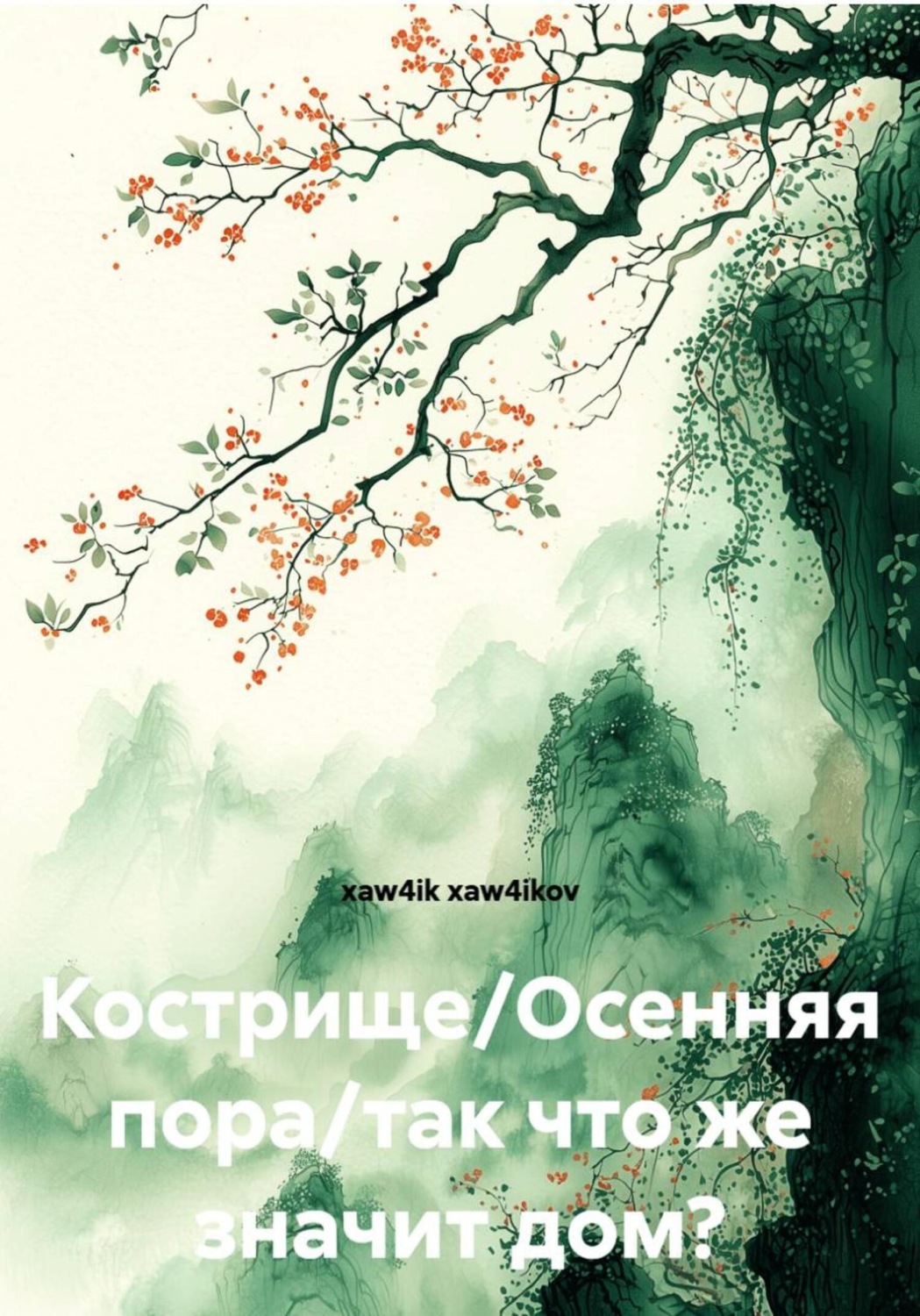 Обложка книги «Кострище/Осенняя пора/так что же значит дом?»