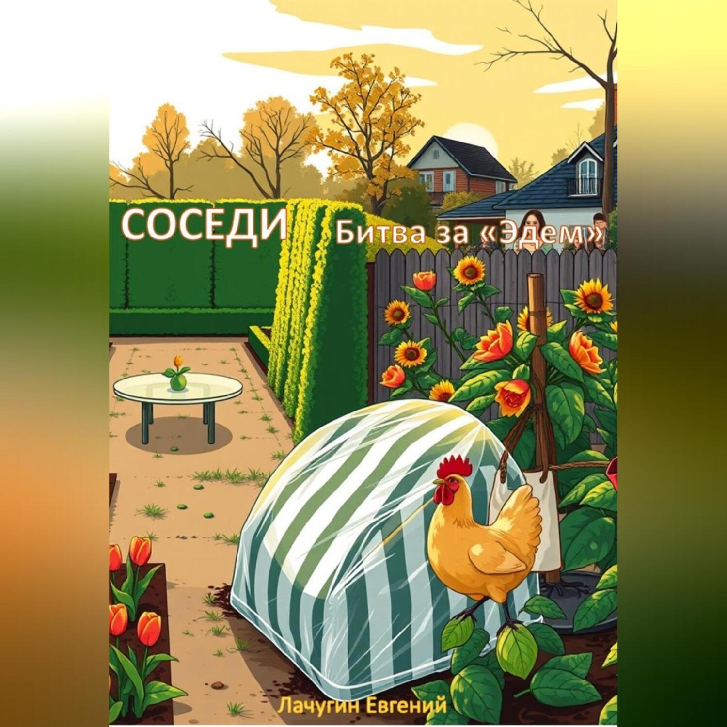 Обложка книги «Соседи. Битва за «Эдем»»