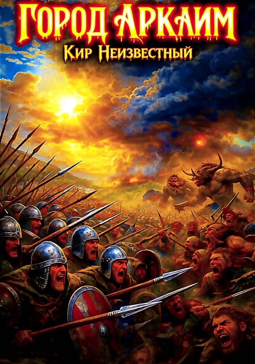 Обложка книги «Город аркаим»