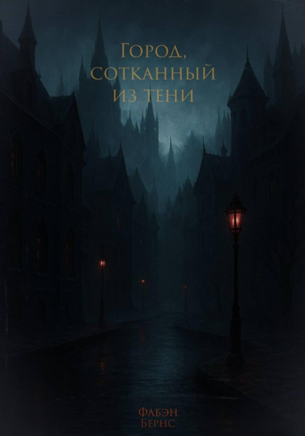 Обложка книги «Город, сотканный из тени»