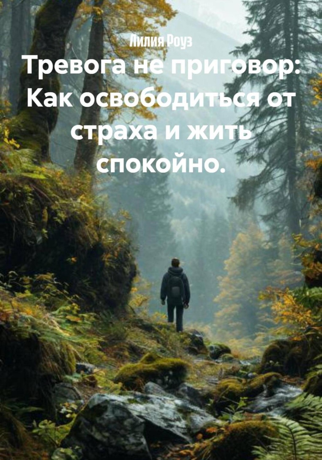 Обложка книги «Тревога не приговор: Как освободиться от страха и жить спокойно»