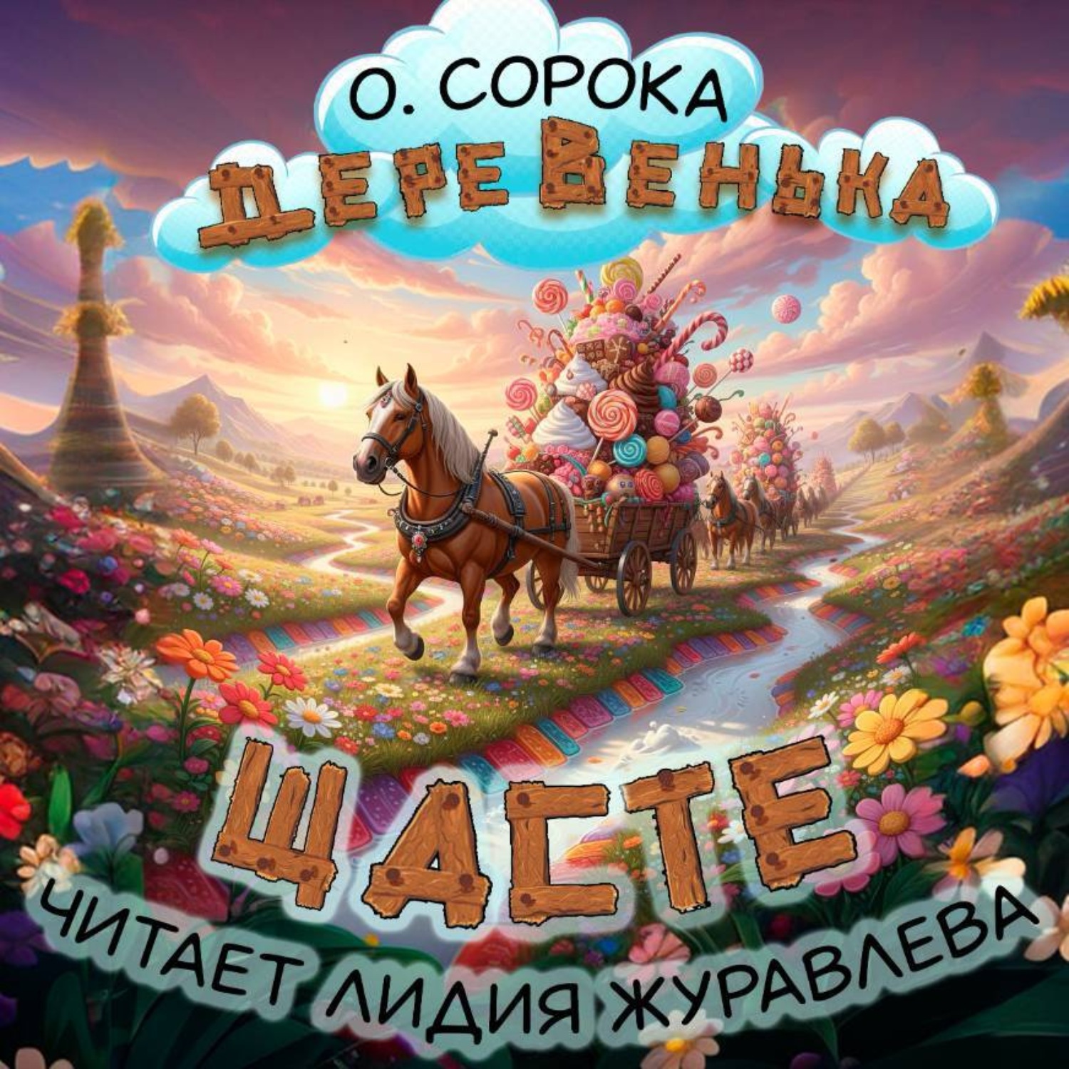 Обложка книги «Ольга Сорока Деревенька Щасте»