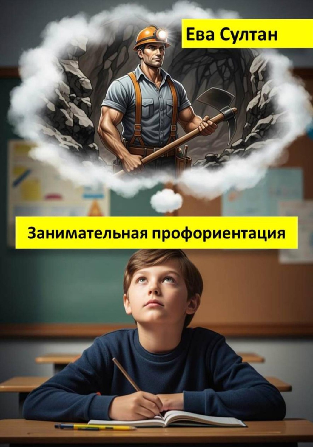 Обложка книги «Занимательная профориентация»