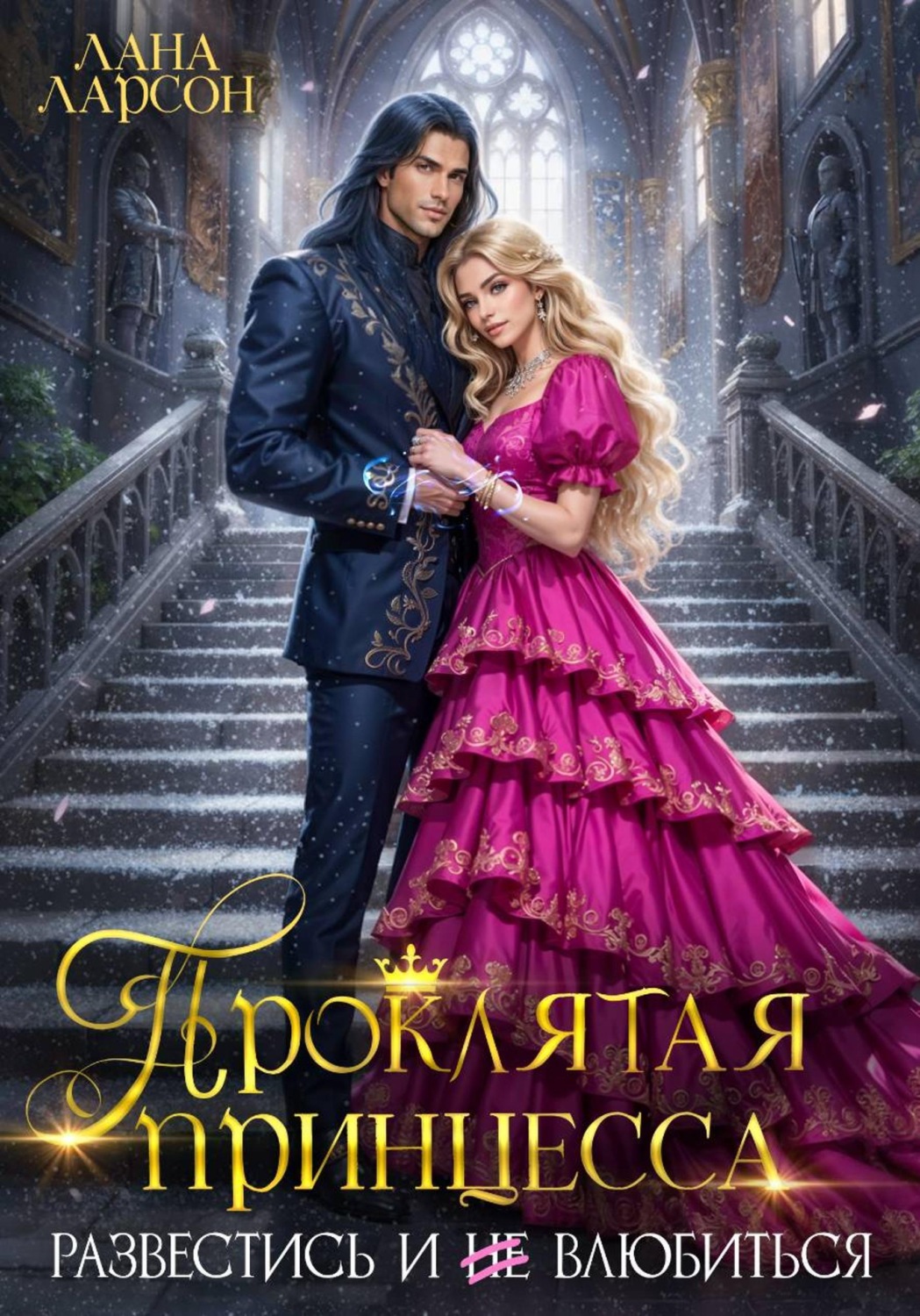 Обложка книги «Проклятая принцесса. Развестись и не влюбиться»
