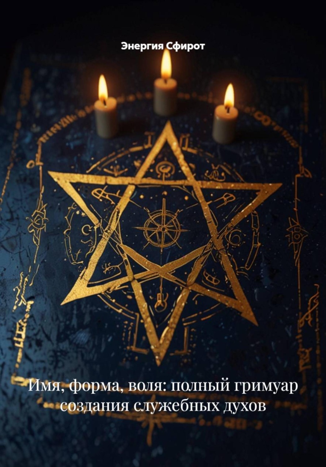 Обложка книги «Имя, форма, воля: полный гримуар создания служебных духов»