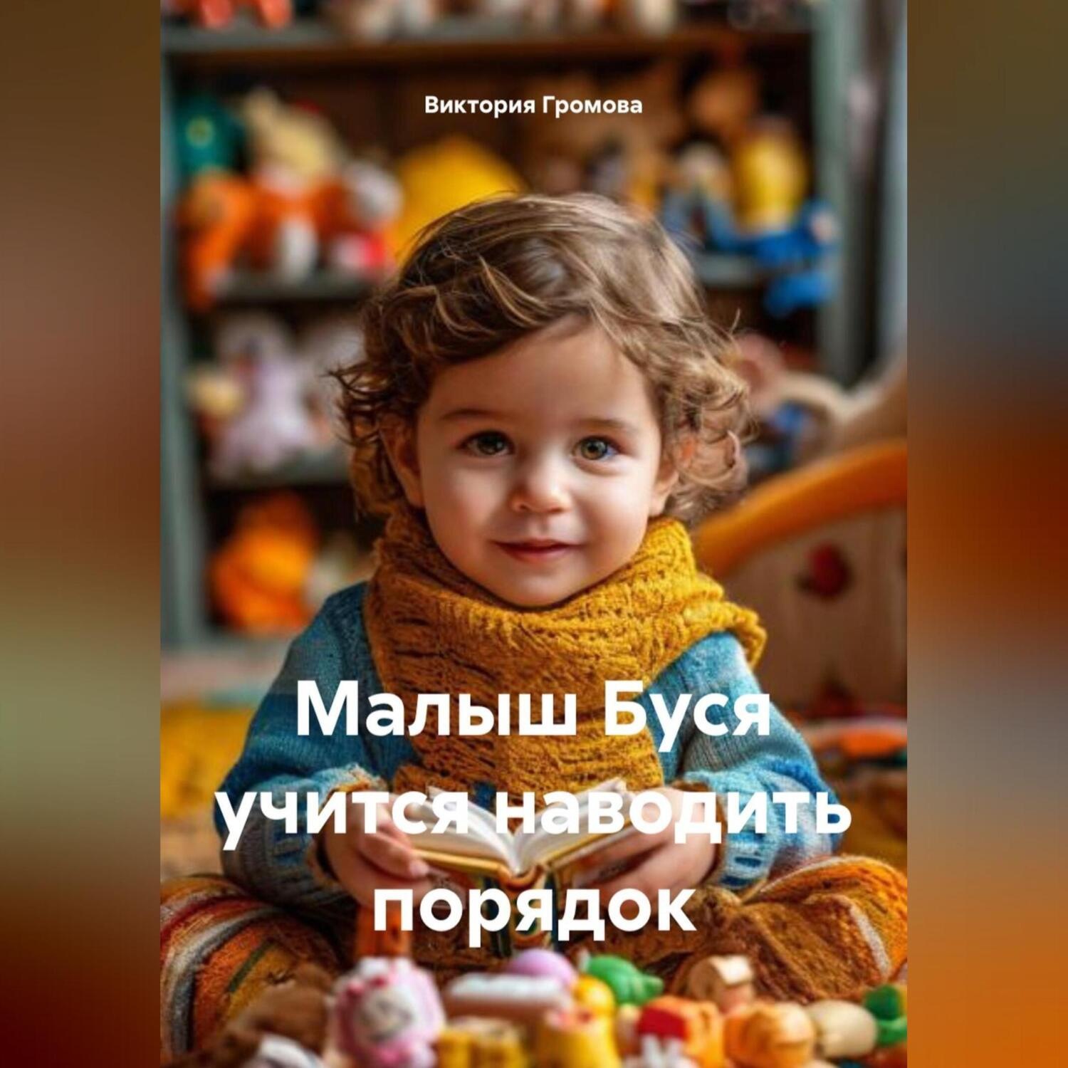 Обложка книги «Малыш Буся учится наводить порядок»
