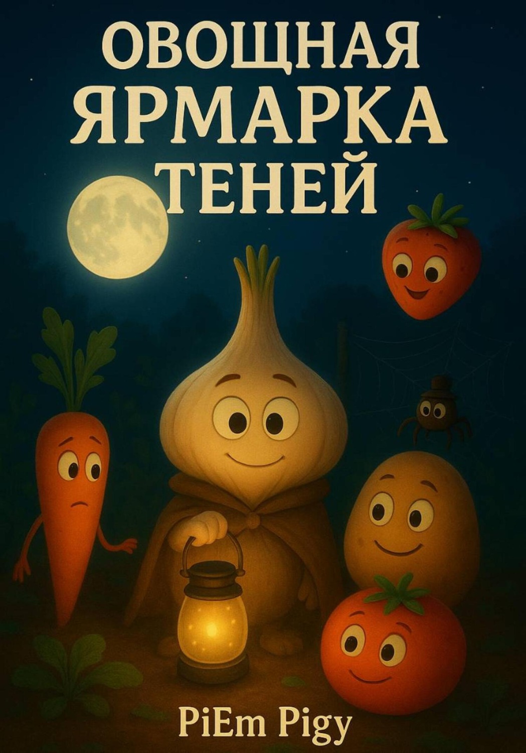 Обложка книги «Овощная ярмарка теней»