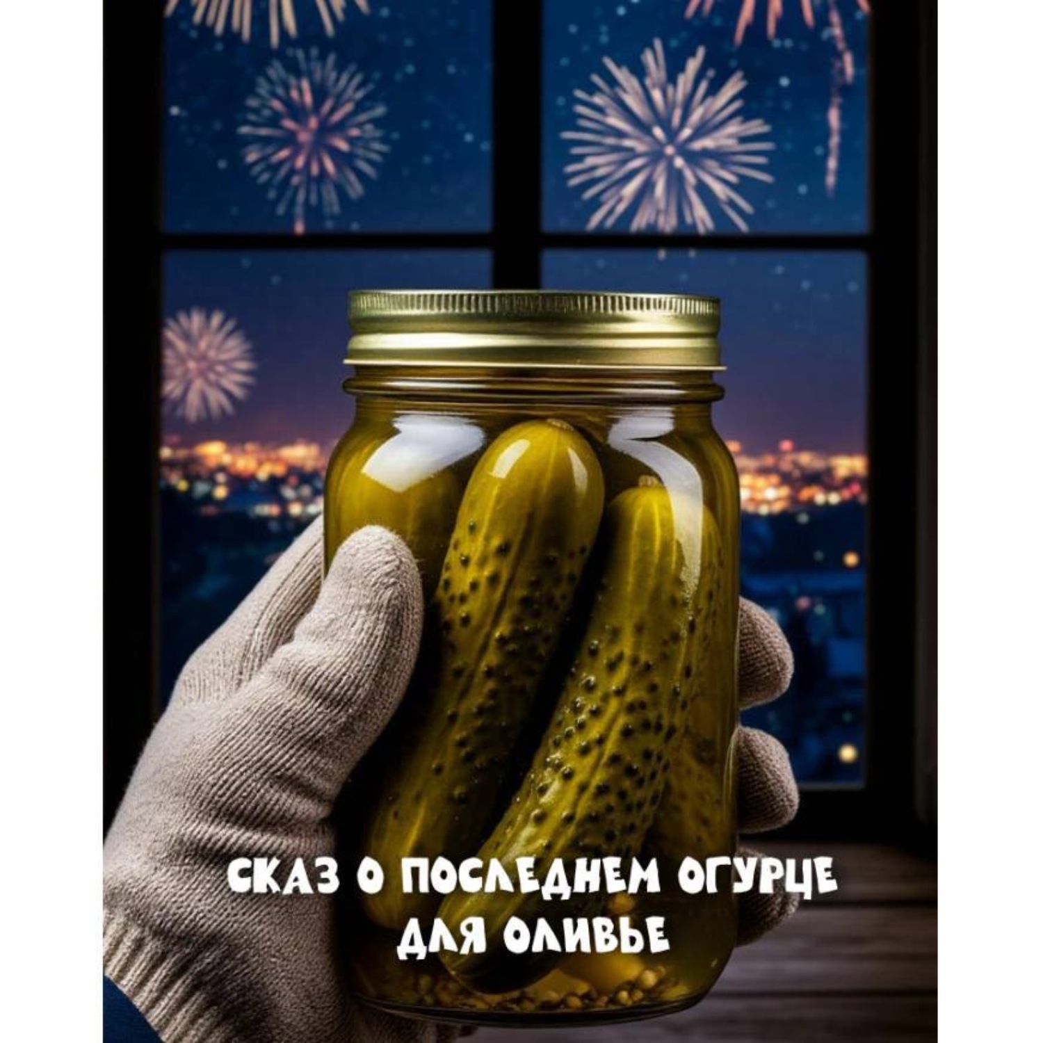 Обложка книги «Сказ о последнем огурце для оливье»