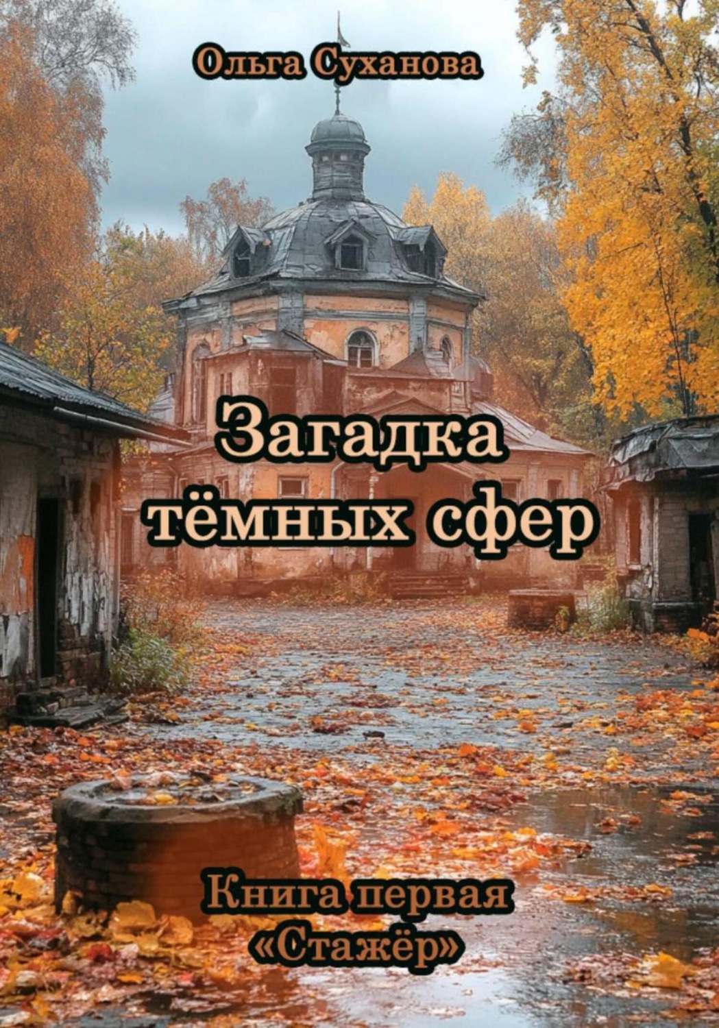 Обложка книги «Загадка тёмных сфер. Книга первая «Стажёр»»