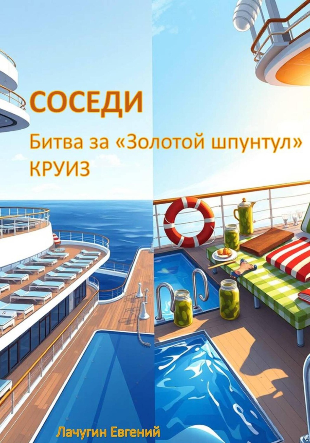 Обложка книги «Соседи. Битва за «Золотой шпунтул». Круиз»