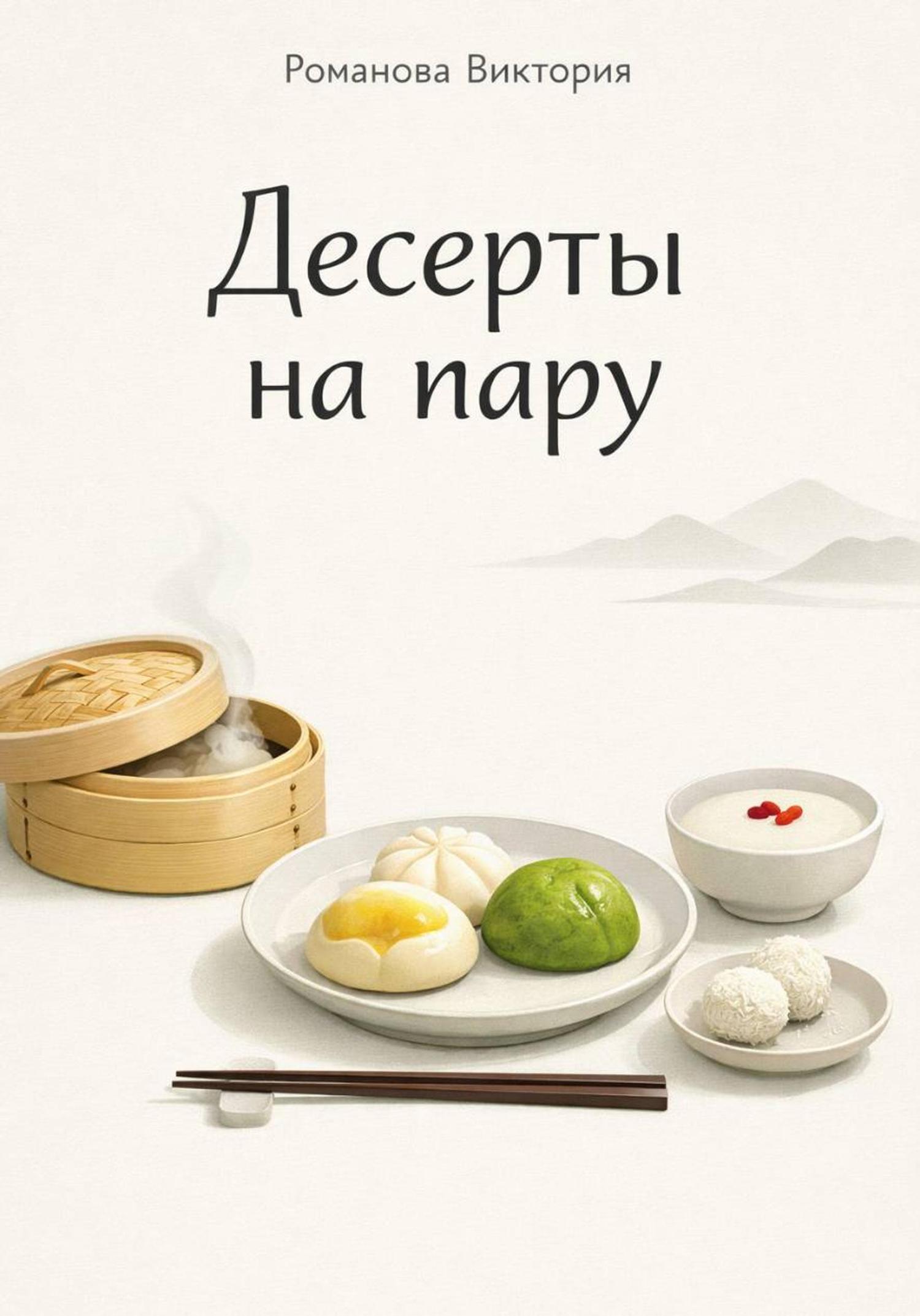 Обложка книги «Десерты на пару»