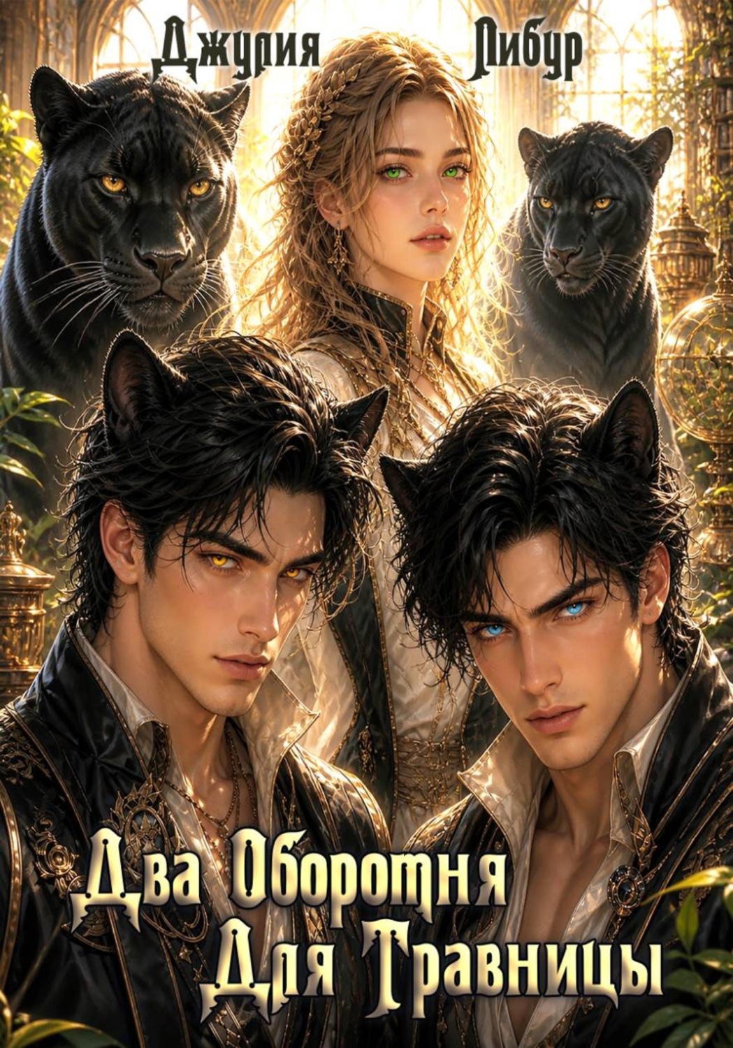 Обложка книги «Два Оборотня Для Травницы»