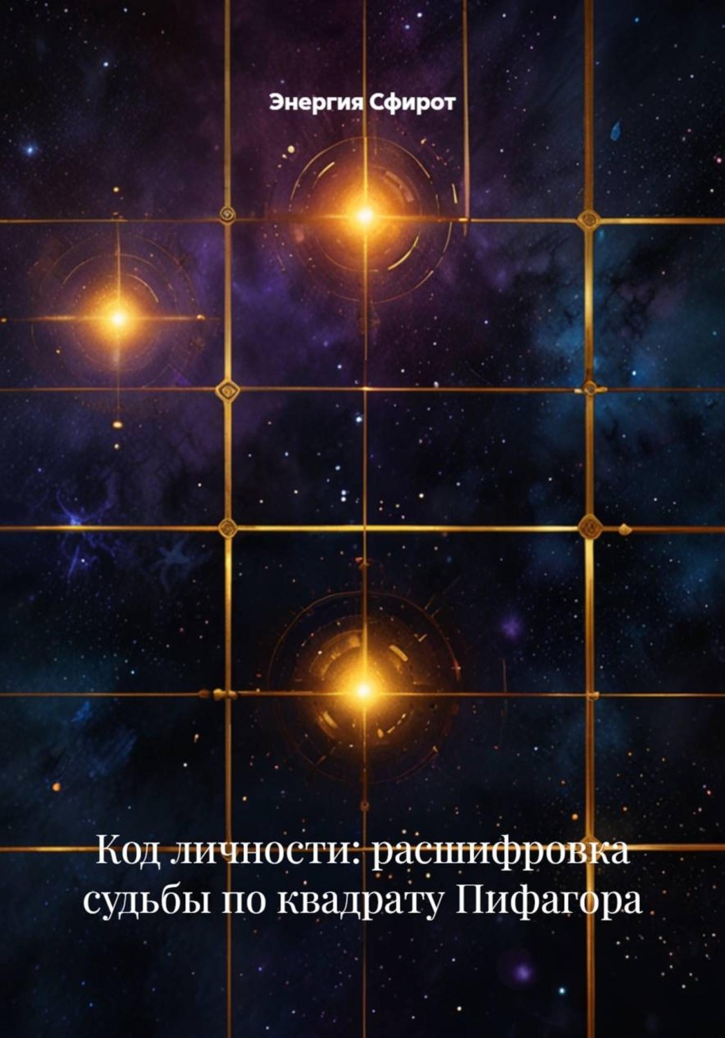 Обложка книги «Код личности: расшифровка судьбы по квадрату Пифагора»