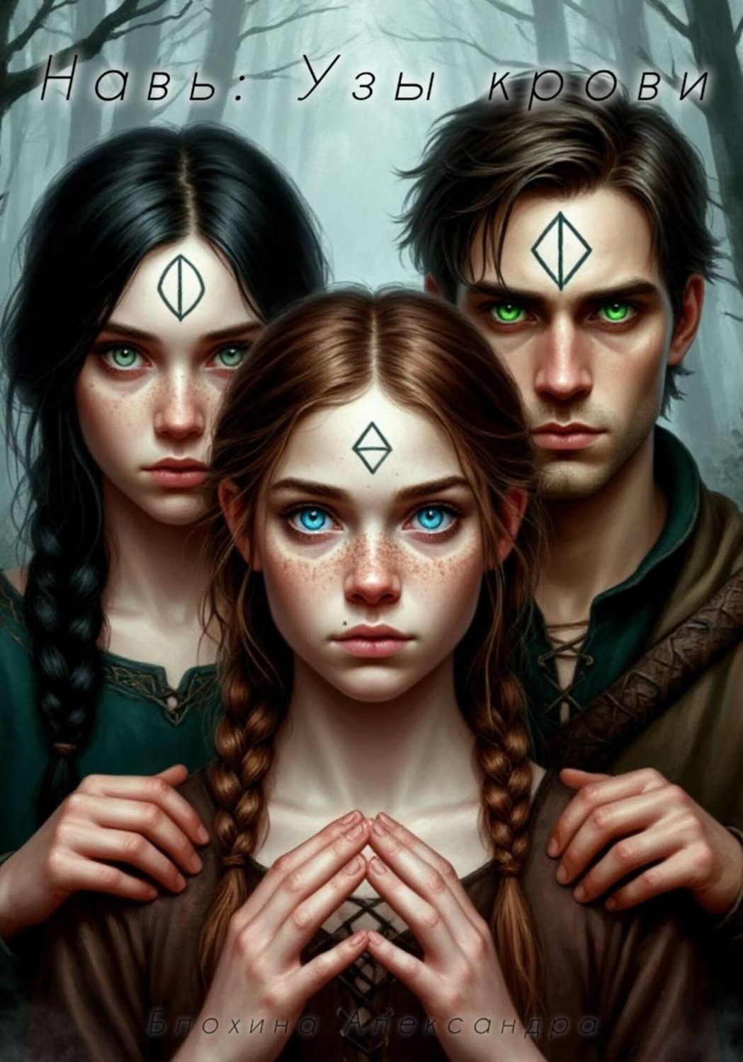 Обложка книги «Навь: Узы крови»