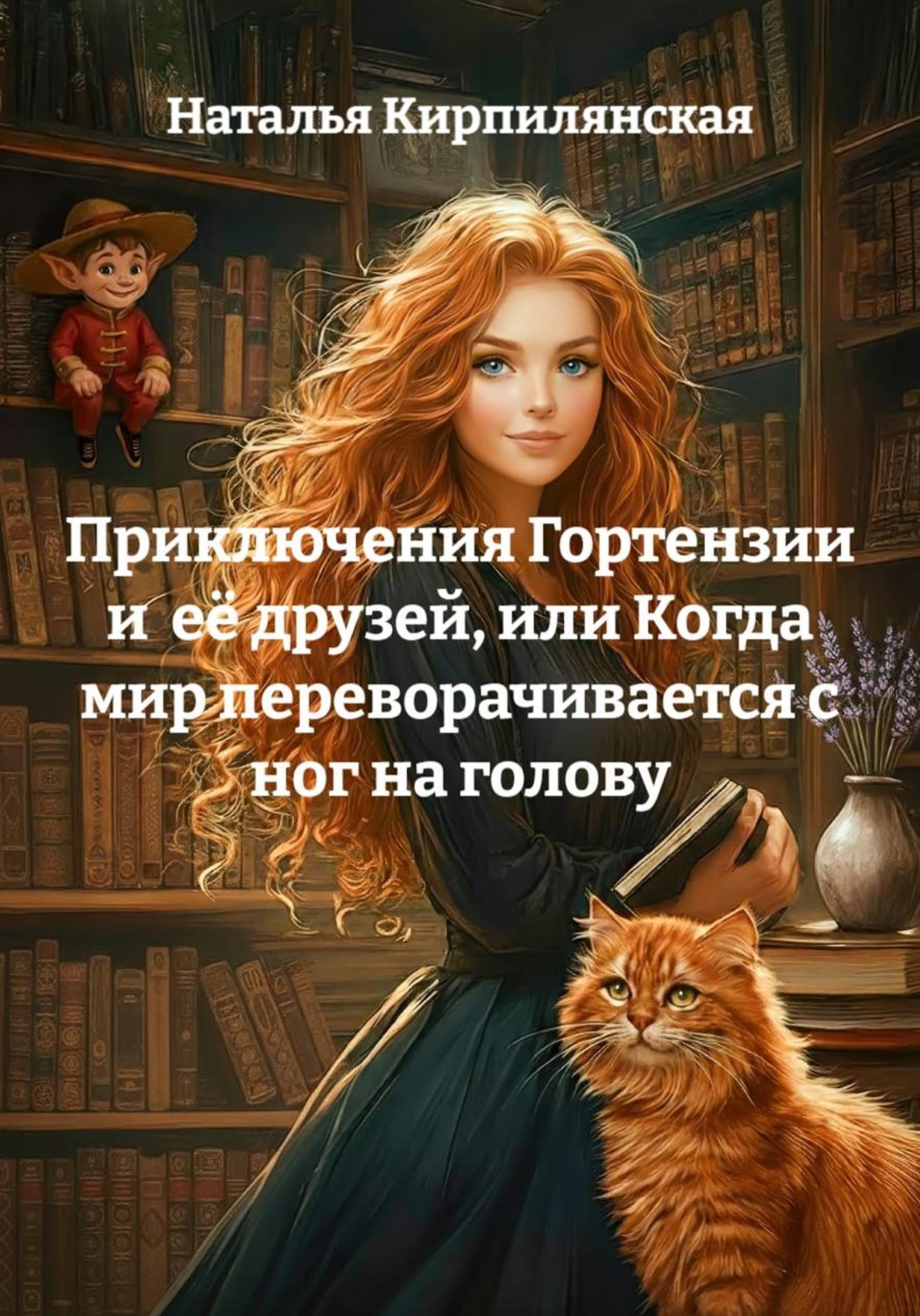 Обложка книги «Приключения Гортензии и её друзей, или Когда мир переворачивается с ног на голову»