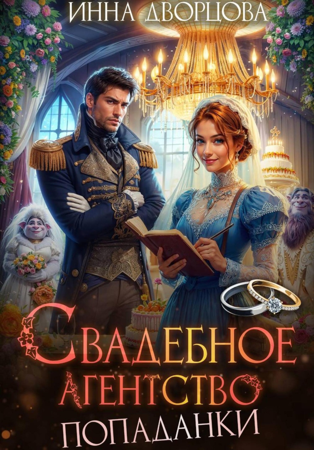 Обложка книги «Свадебное агентство попаданки»