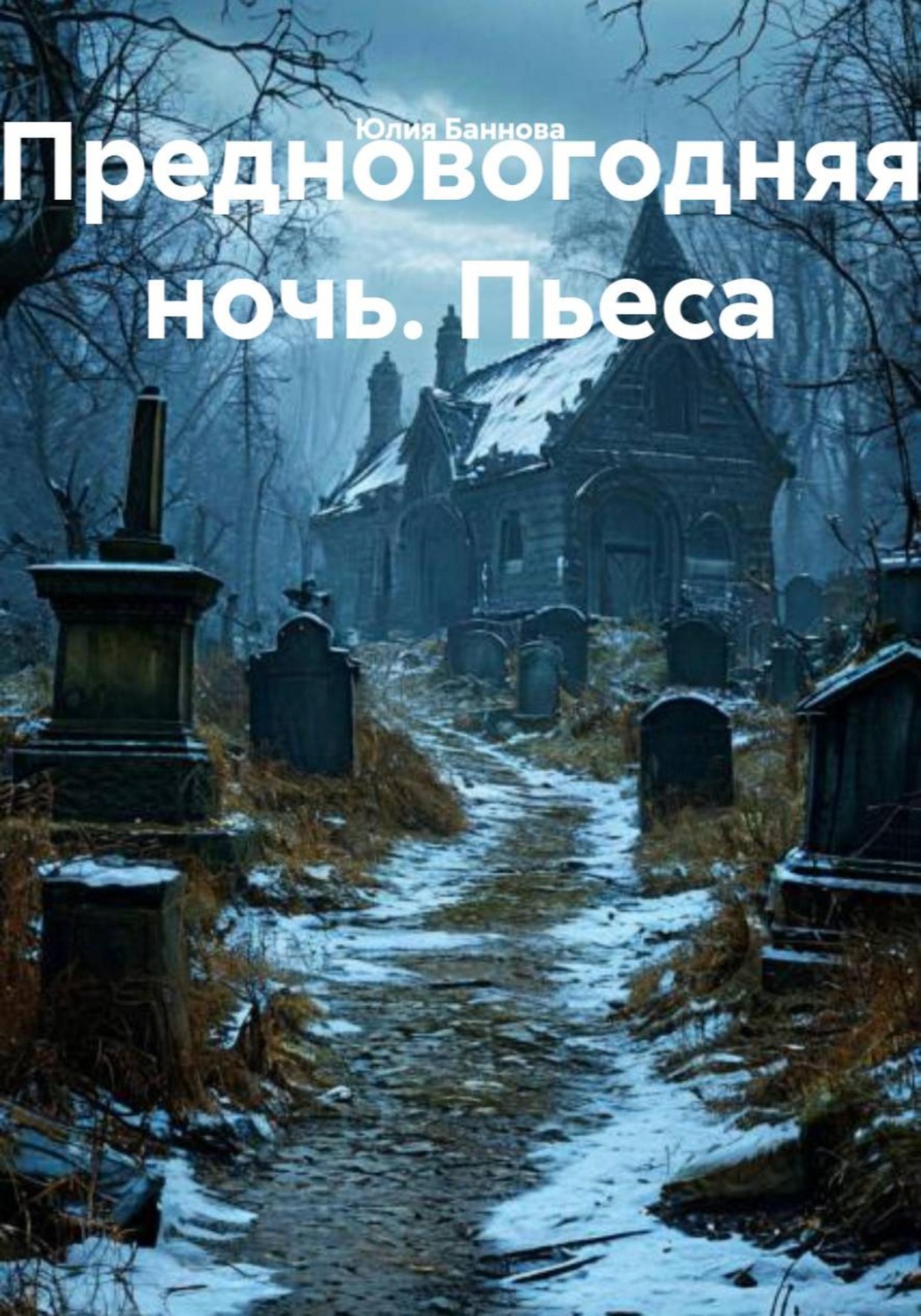 Обложка книги «Предновогодняя ночь. Пьеса»