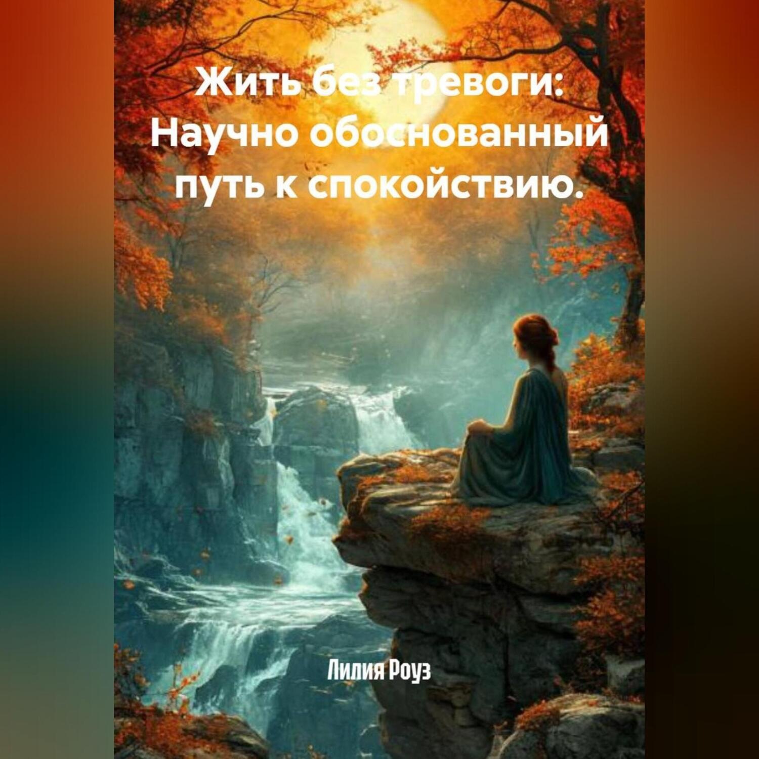 Обложка книги «Жить без тревоги: Научно обоснованный путь к спокойствию.»