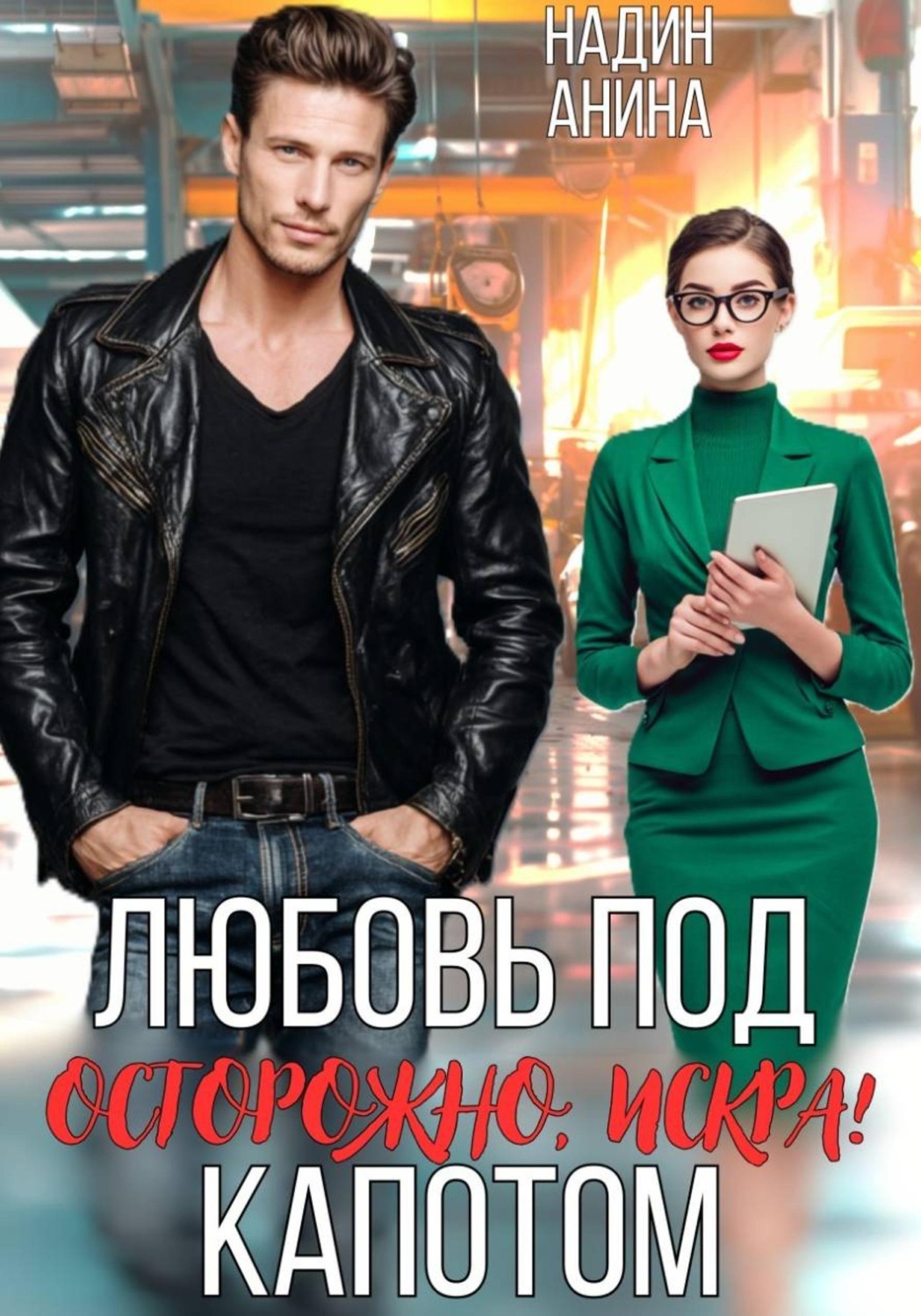 Обложка книги «Любовь под капотом. Осторожно, искра!»