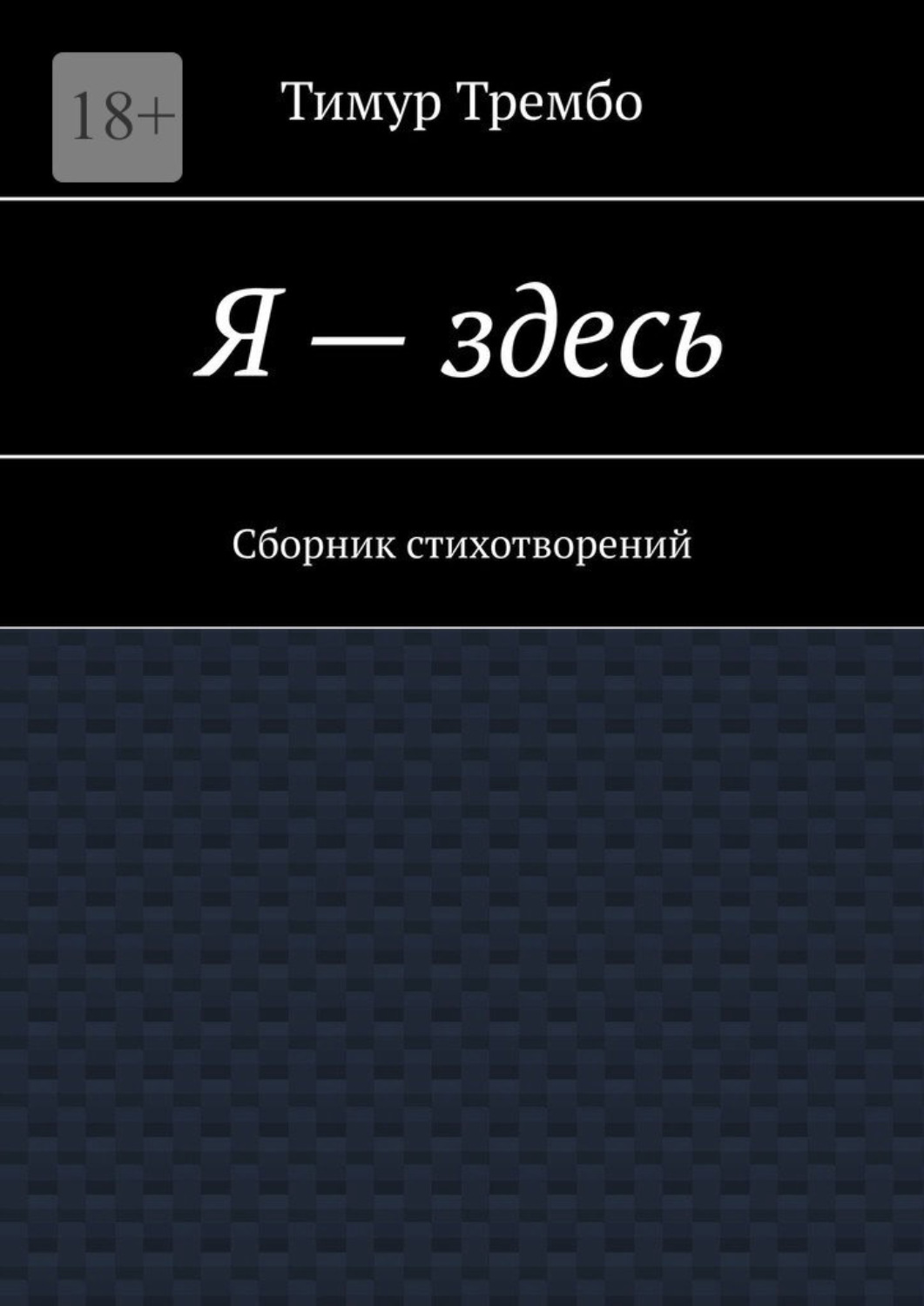 Обложка книги «Я – здесь. Сборник стихотворений»