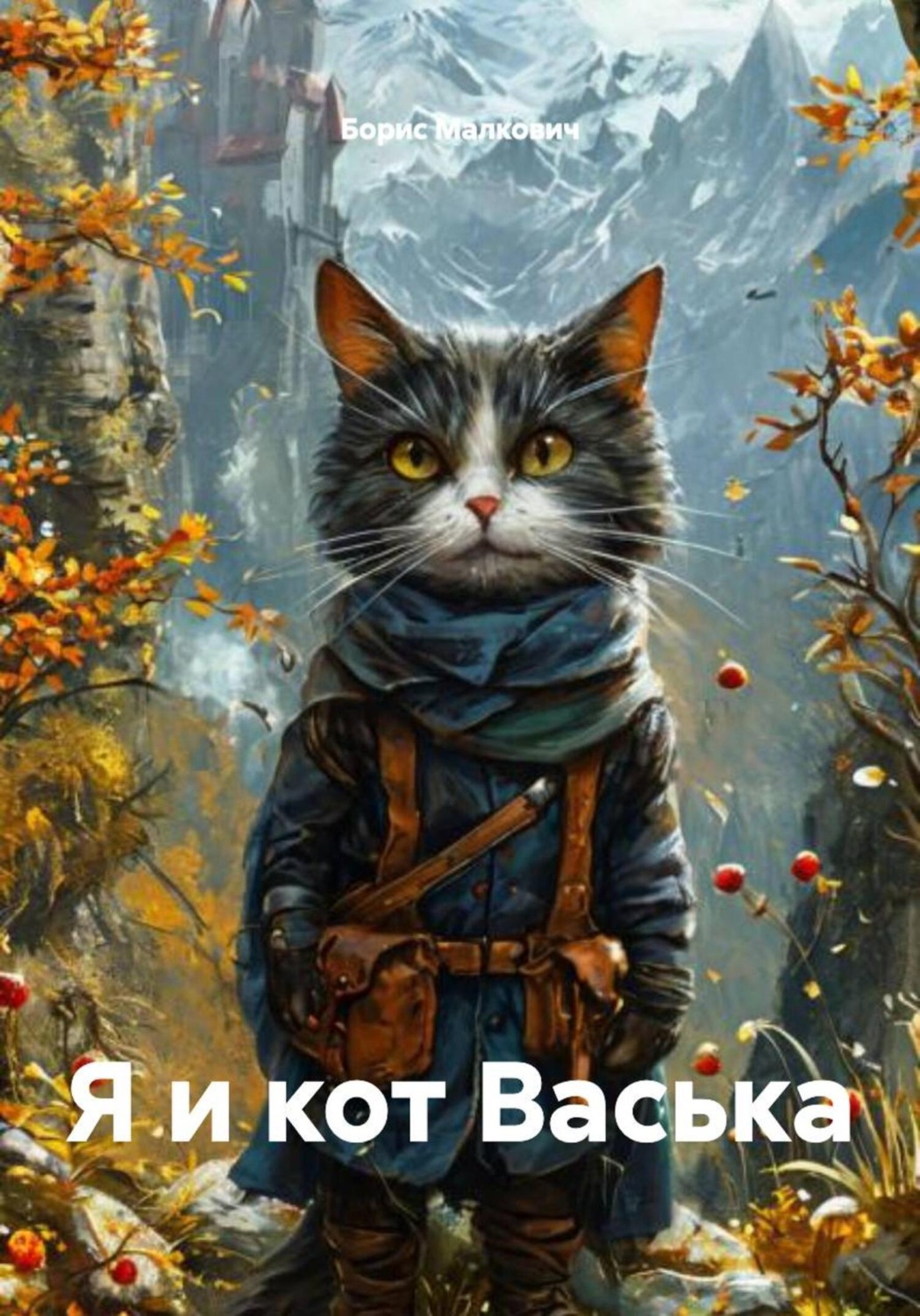 Обложка книги «Я и кот Васька»