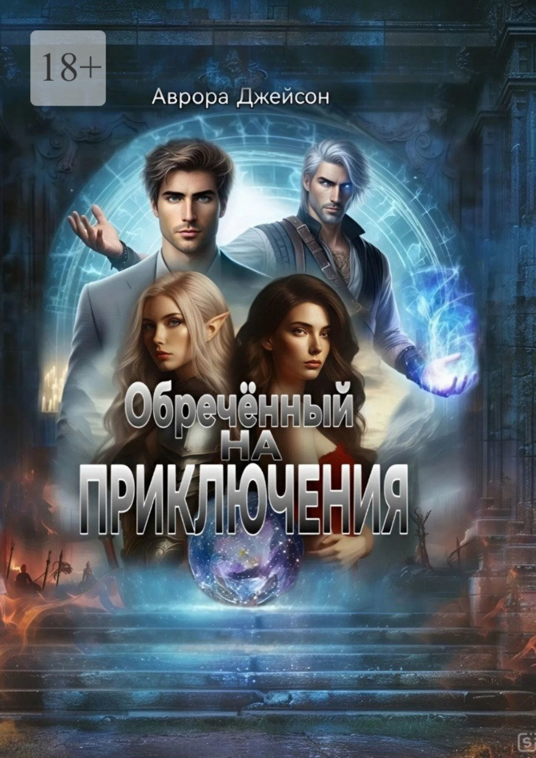 Обложка книги «Обреченный на приключения»