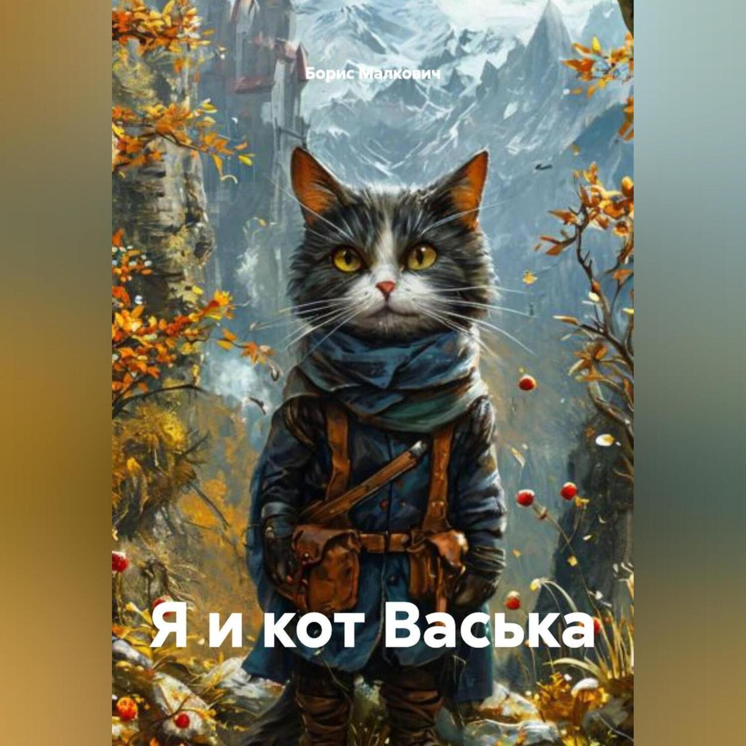 Обложка книги «Я и кот Васька»