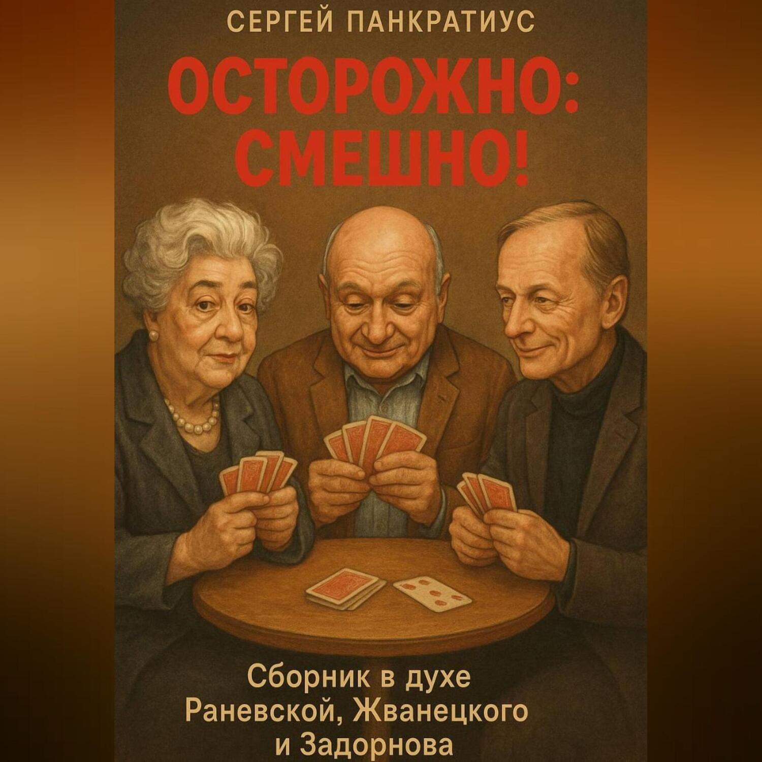 Обложка книги «Осторожно: смешно! Сборник в духе Раневской, Жванецкого и Задорнова»