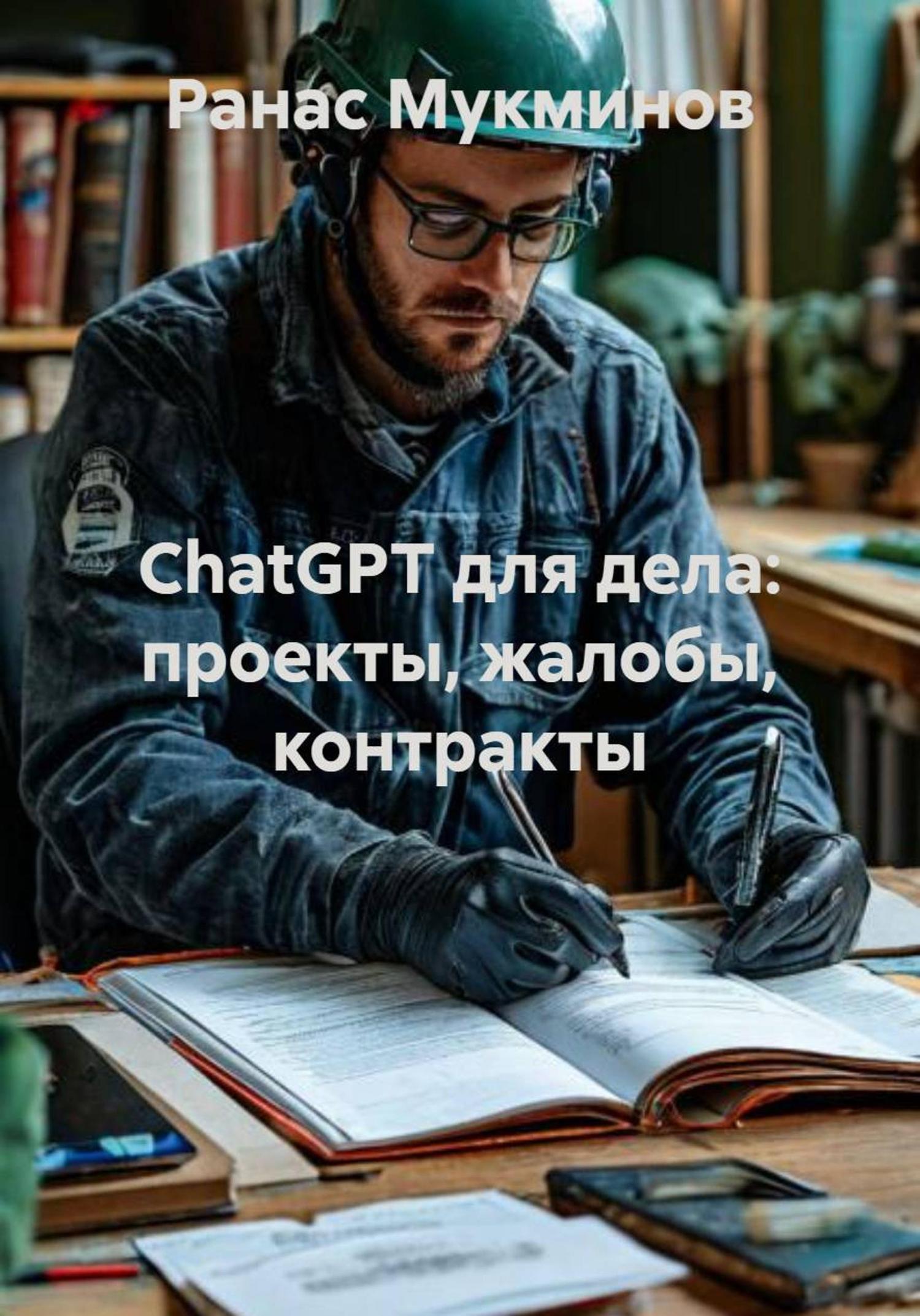 Обложка книги «ChatGPT для дела: проекты, жалобы, контракты»