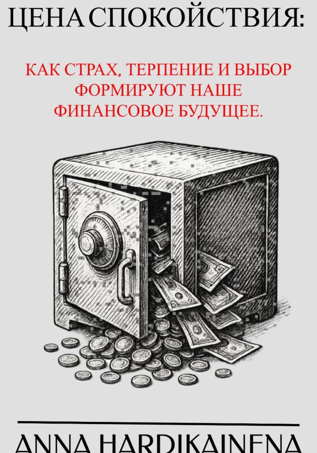 Обложка книги «Цена спокойствия: Как страх, терпение и выбор формируют наше финансовое будущее»