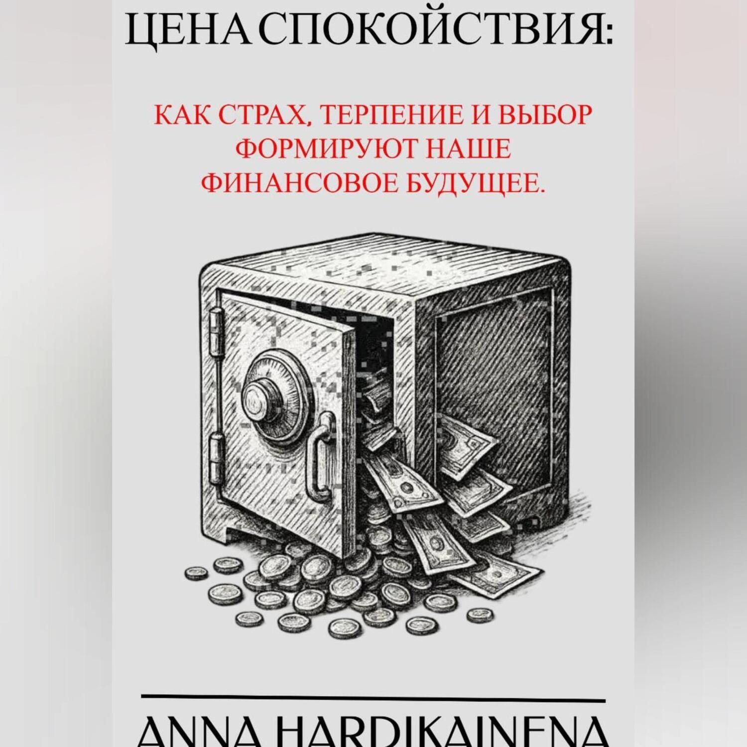 Обложка книги «Цена спокойствия: Как страх, терпение и выбор формируют наше финансовое будущее.»