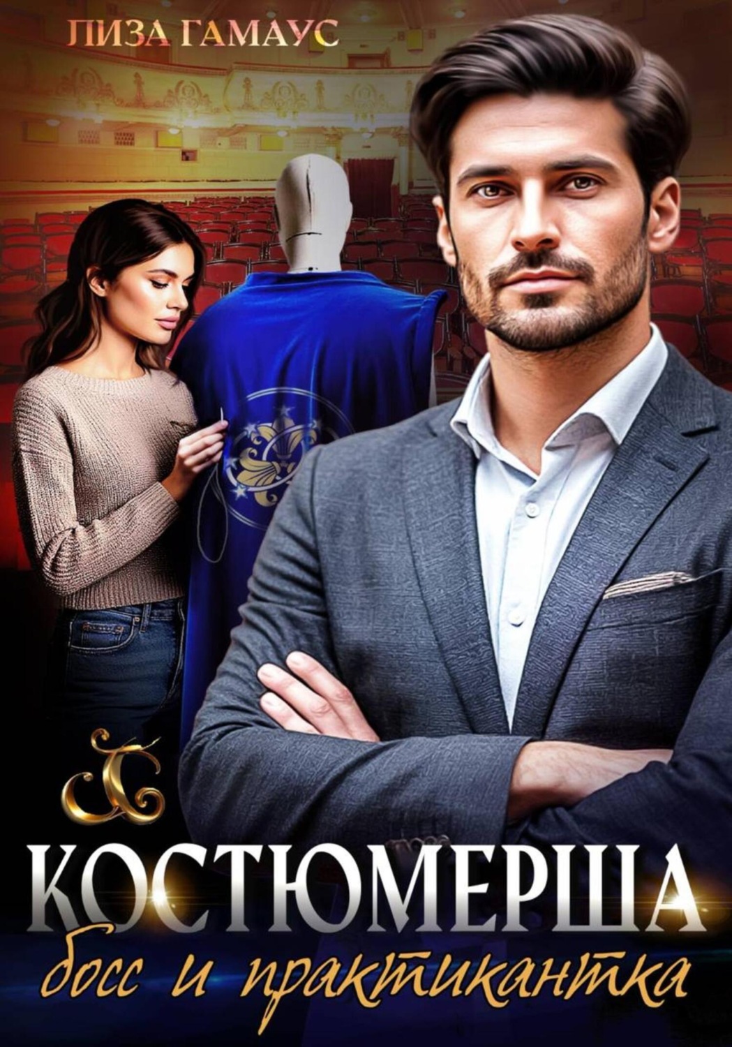 Обложка книги «Костюмерша. Босс и практикантка»