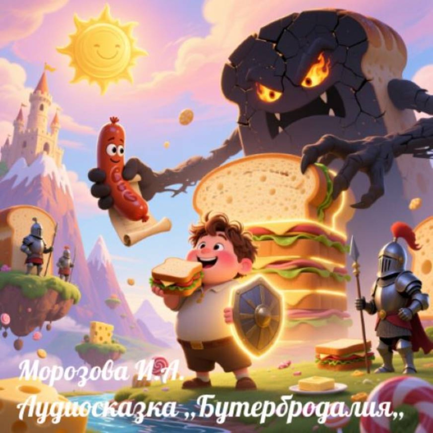 Обложка книги «Аудиосказка ,,Бутербродалия,, Морозова И.А.»