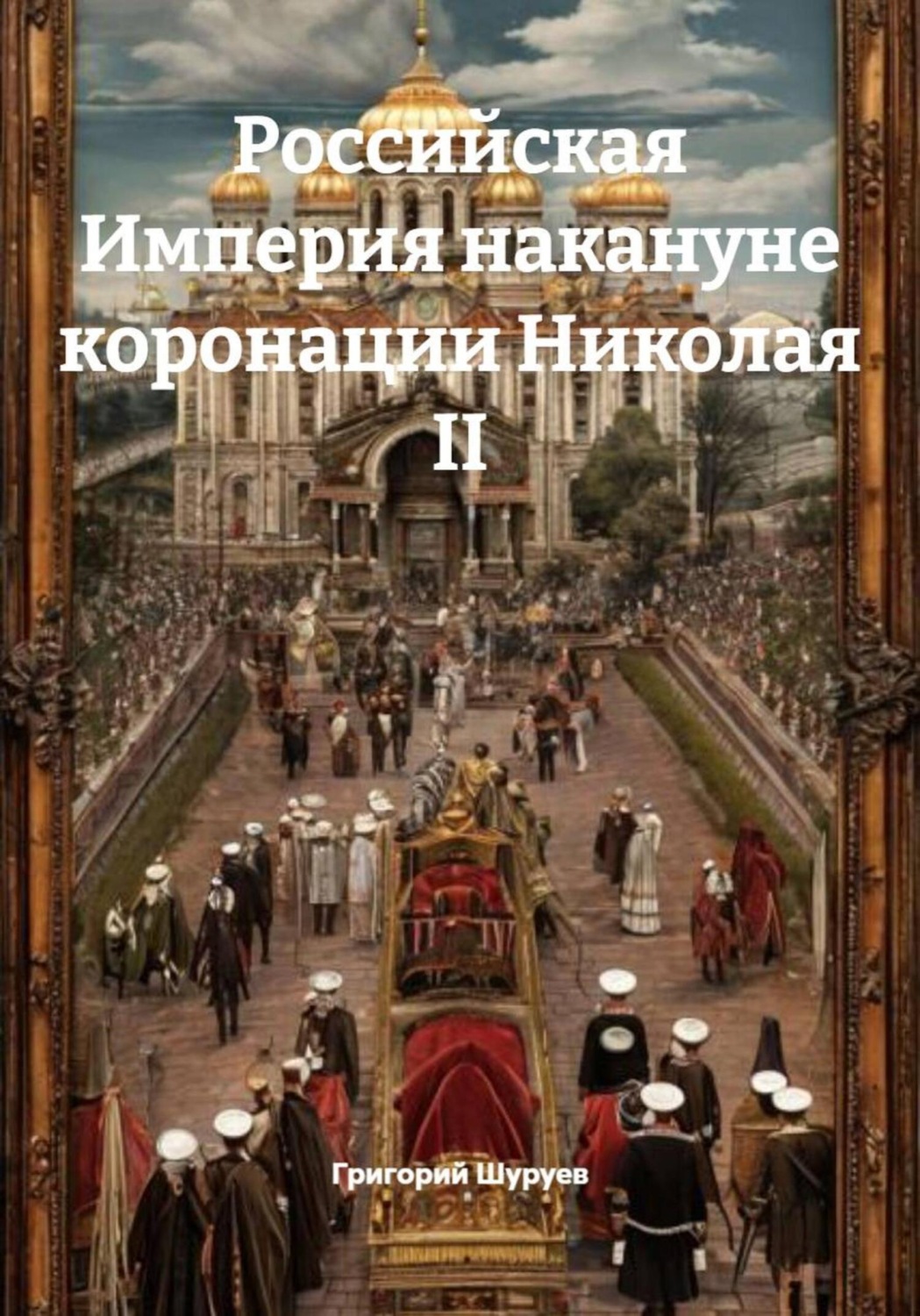 Обложка книги «Российская Империя накануне коронации Николая II»