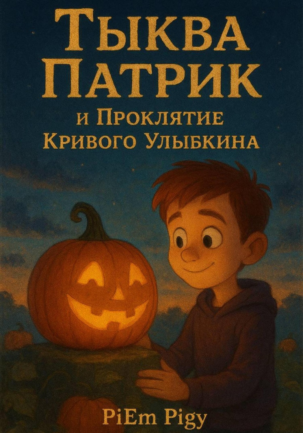 Обложка книги «Тыква Патрик и Легенда Улыбкина»